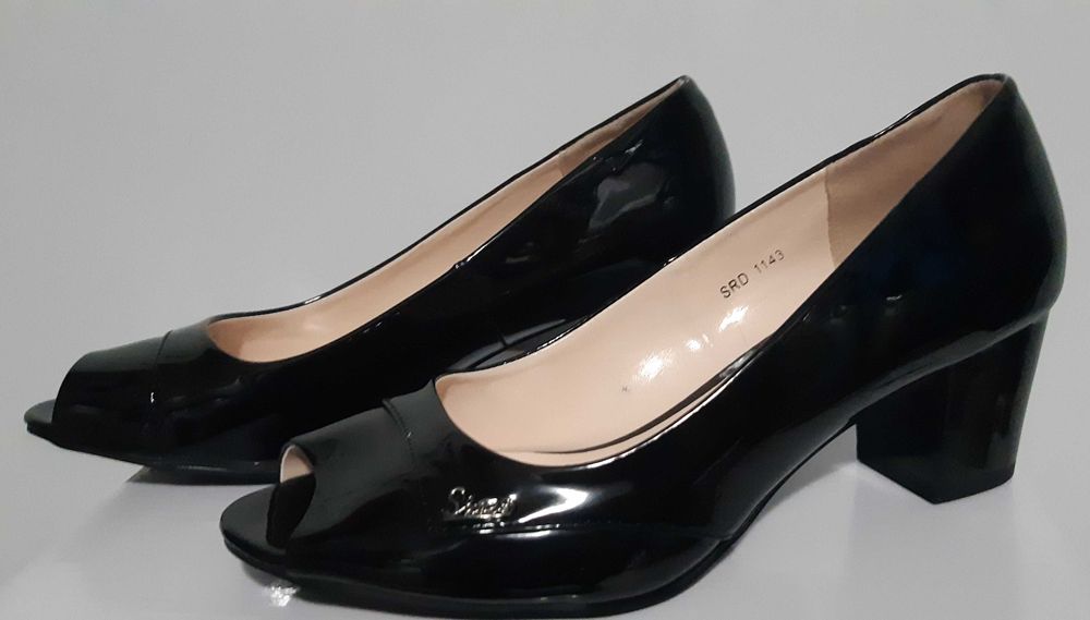 Pantofi damă cu toc mediu