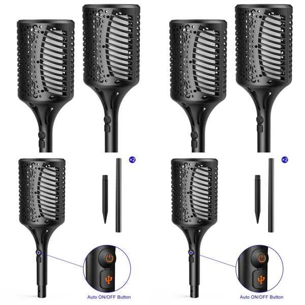 соларни факли ГОЛЕМИ 4бр за 50лв