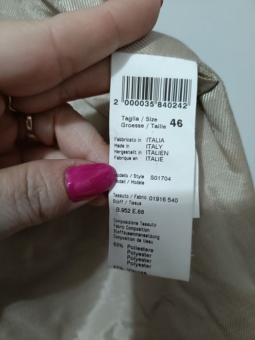 Sacou Peserico măsură 46