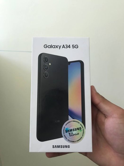 Samsung A-34-5G  1 yil kafolati bor