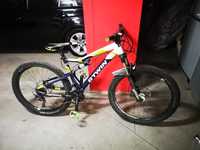 Btwin rockrider 560s discount full suspension mountain bike