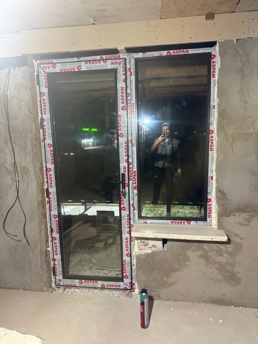 Пластик  Алюминий окно и двери балкон