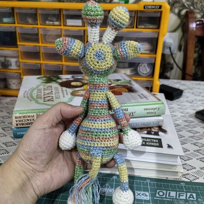 Вязаная игрушка крючком