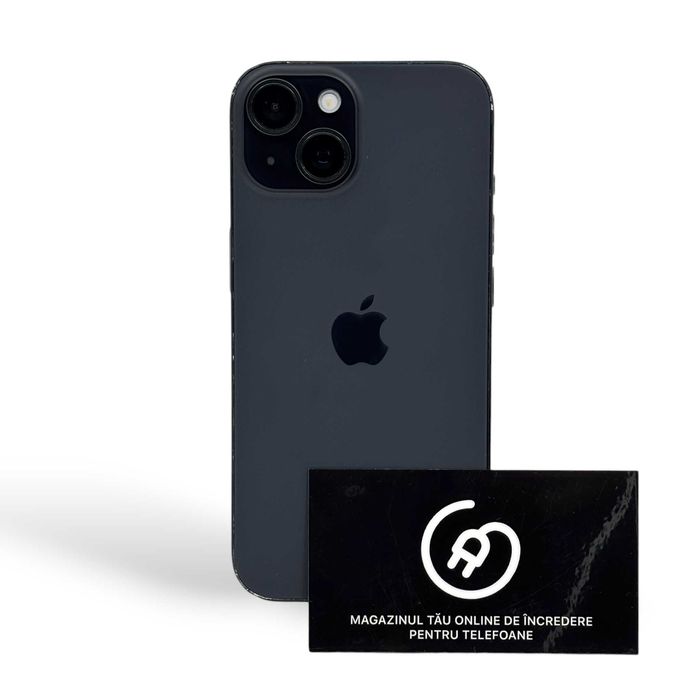 iPhone 15 100% 128Gb Black Foarte Bun + 24 Luni Garanție/Apple Plug