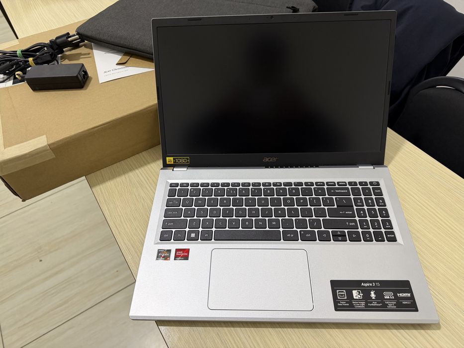 Acer Aspire 3 Ryzen 5 / 8GB DDR5 / 512GB SSD (Yangi)