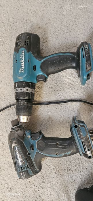 Makita 18v,зарядно и 2 батерии 4 АН