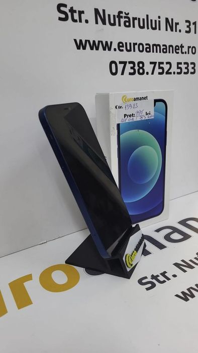 Telefon mobil Apple iPhone 12, 128GB, Blue Apple Vezi toate -N-