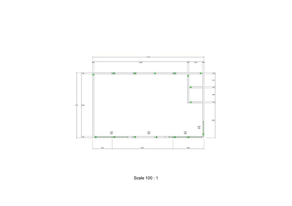ЛИЗИНГ - Халета, Хале, Магазини, Склад, Складове - 84м2 - 11м х 7м