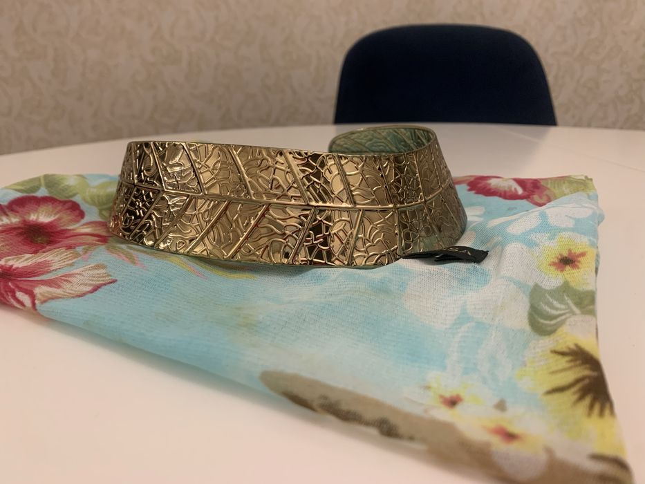 Colier choker auriu - marca Nissa