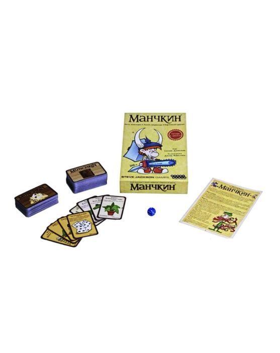 Популярная настольная игра Манчкин