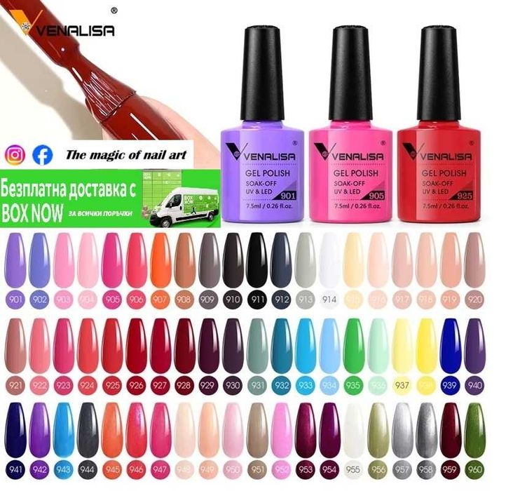 Venalisa Vip1 UV LED гел лак