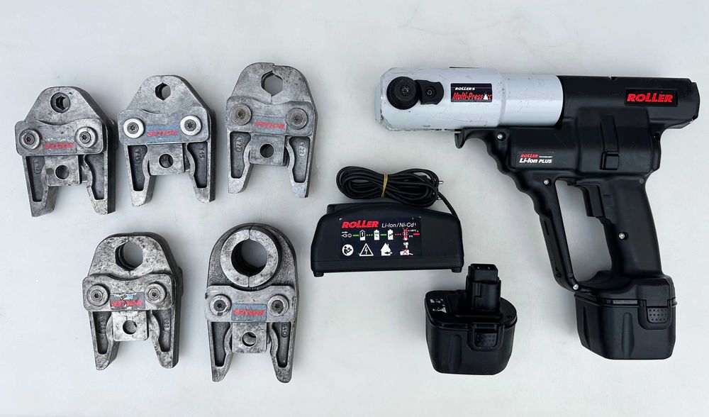 Roller Multi-press ACC - Акумулаторна радиална преса 2x14.4V 3.0Ah