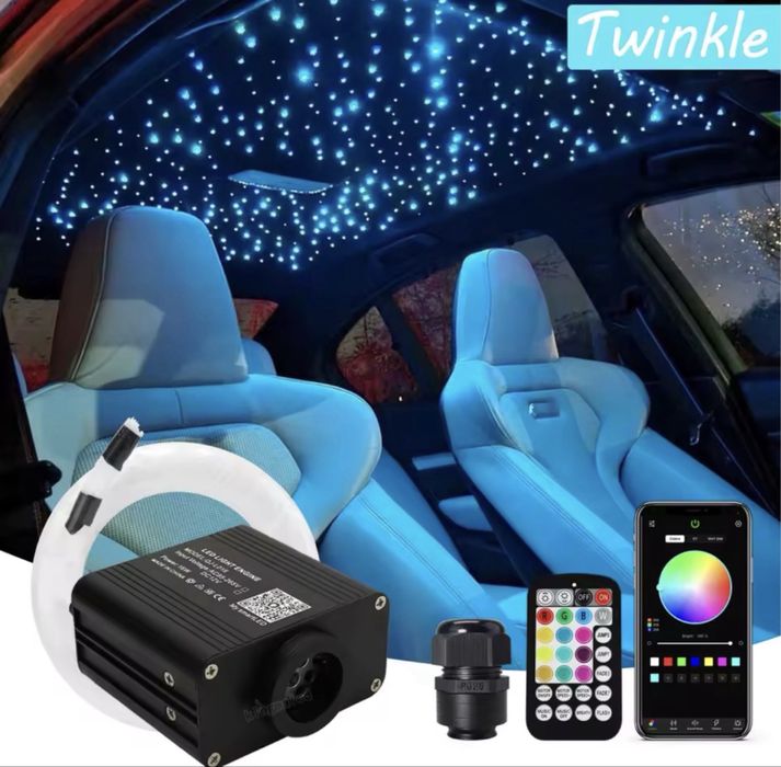 Lumini Ambientale Plafon Cer Instelat Stelat Mercedes Bmw Audi