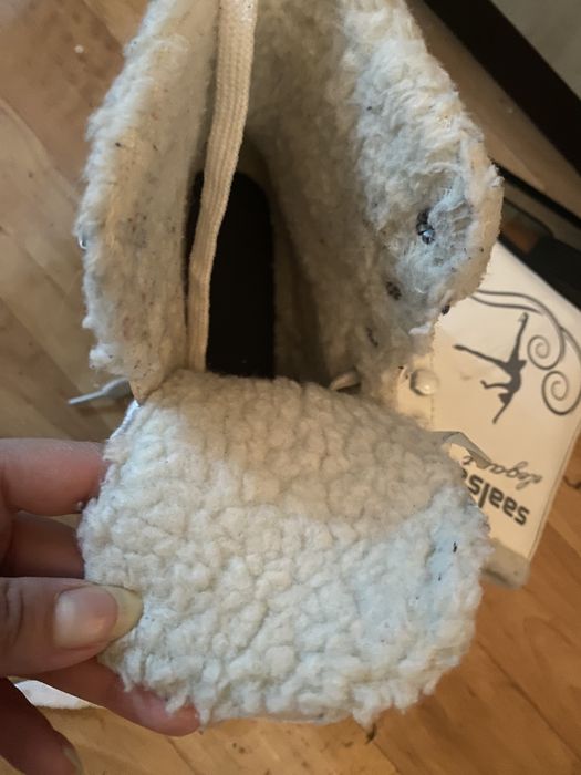 Коньки детские с мехом