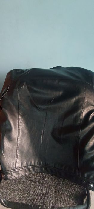 Куртка кожанка зима