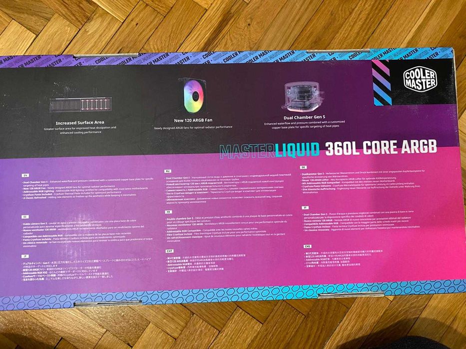 AiO Cooler Master MasterLiquid 360L CORE ARGB NOU