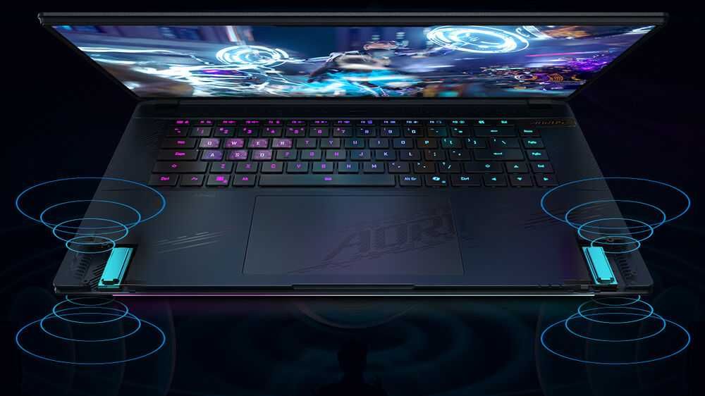 ЧИСТО НОВ! Gigabyte Aorus Master 16 Gaming Laptop - RTX 5070 Ti, Intel Core Ultra 9 275HX, 1TB SSD, 32GB DDR5 RAM