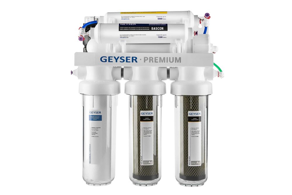 Фильтры для воды Гейзер Премиум-П обратный осмос Россия завод Оптом