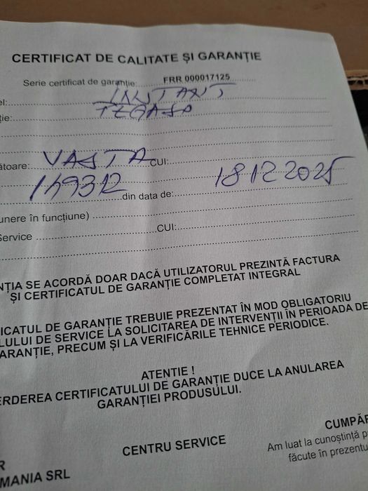 Instant feroli nou cu garantie de vinzare