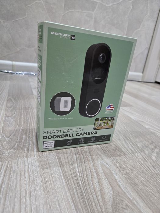 Продам как новый Merkury Smart Doorbell Camera!
