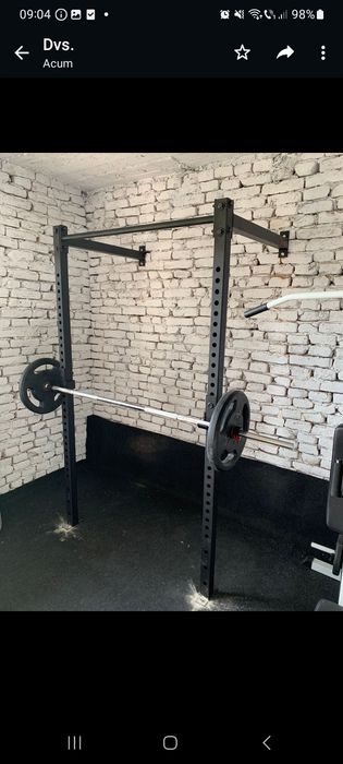Stație rack perete profesional heavy duty power rack multifunctional