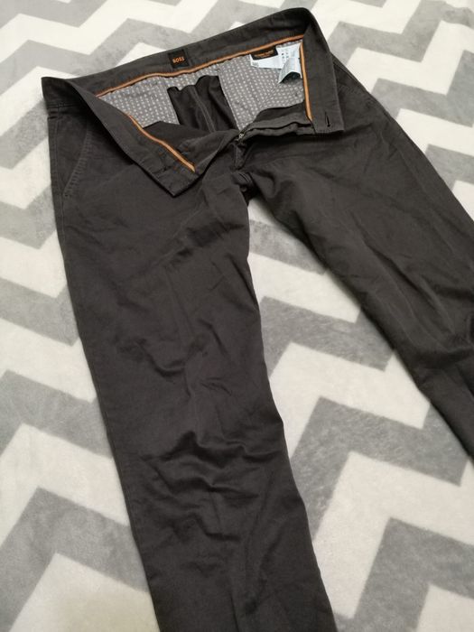 HUGO BOSS pantaloni conici TOP autentici bărbați | transport GRATUIT