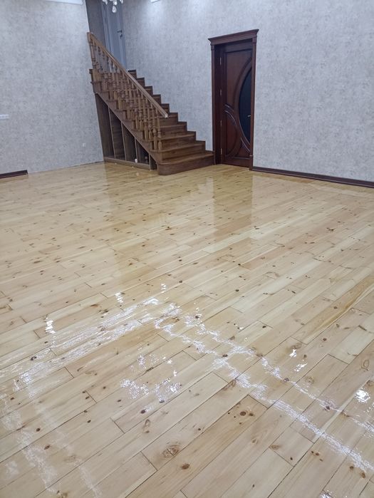 Шлифовка пол паркет