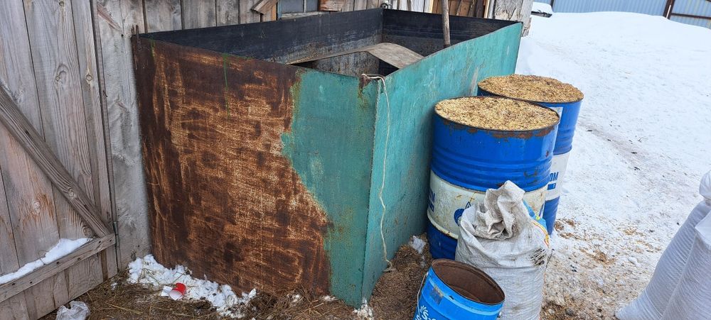 Чан, ёмкость под зерно, 3-куб