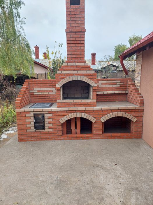 Gratare de gradina din caramida