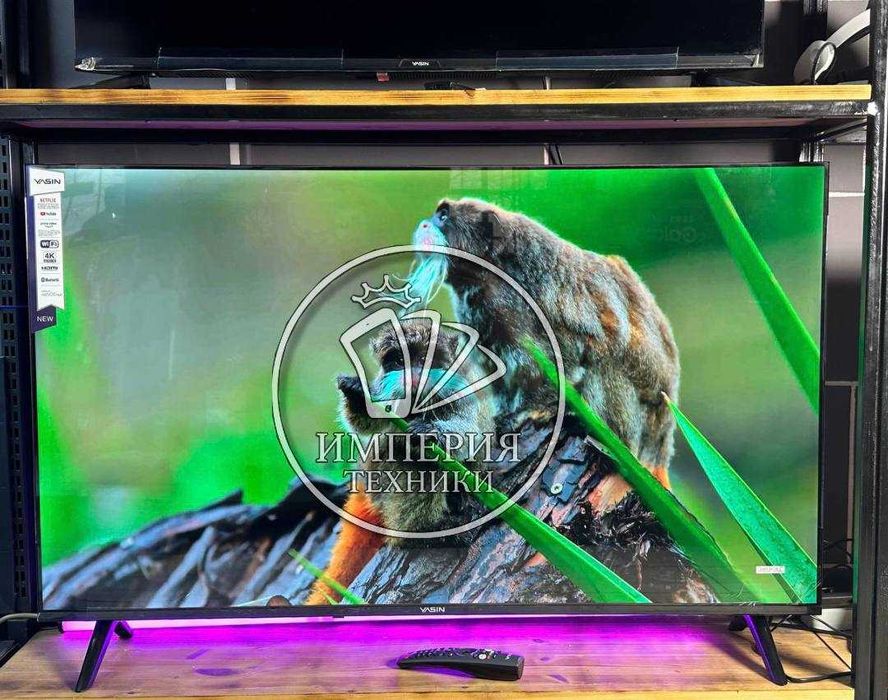 Новые телевизоры Smart TV андроид 109см с гарантией