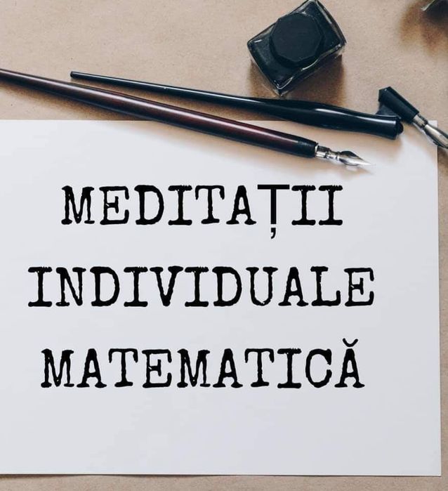Meditatii pregatire matematica Negoiesti, Brazi