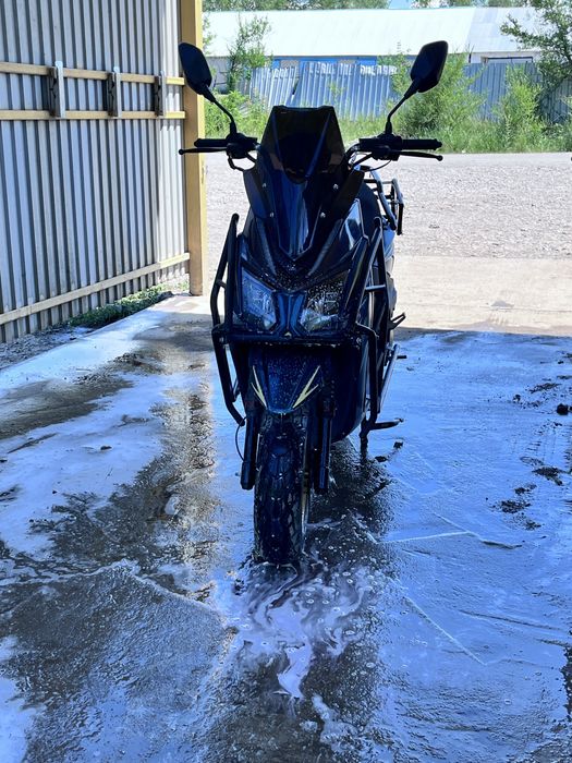 Мопед самурай зелёный