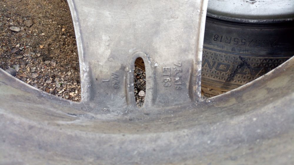 Алуминиеви джанти 18 цола с гуми за Mercedes  G500