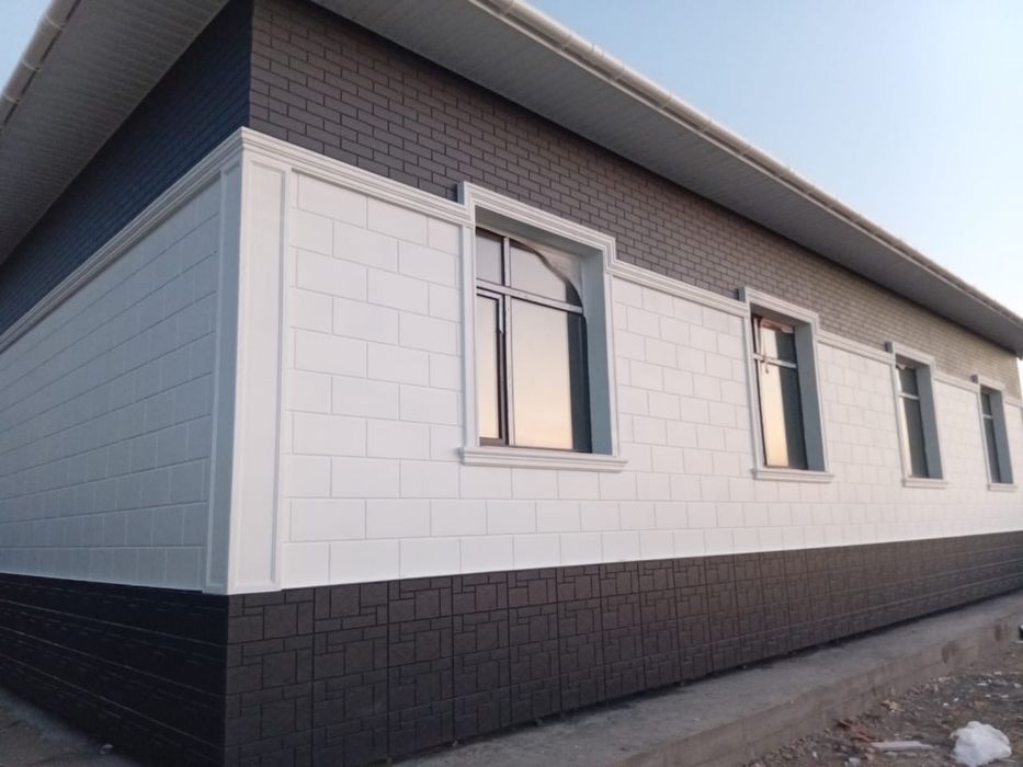 Термопанели травертин фибробетон