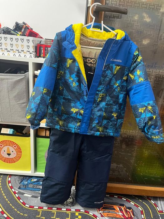 Set geaca si pantaloni de ski Columbia, Omni-heat, 4T