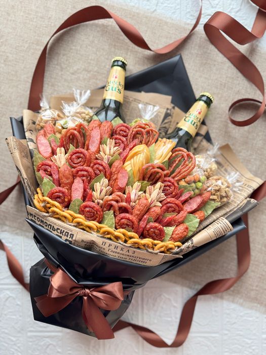 Мужские букеты и композиции