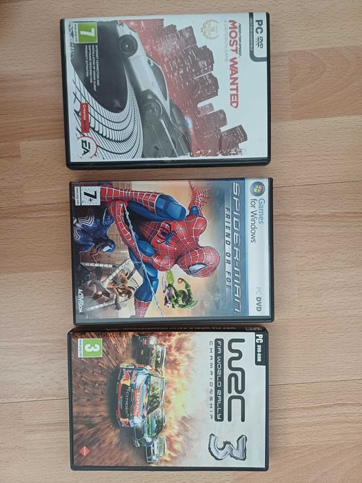 PC игри, NFS Most Wanted, Spider-Man, WRC 3