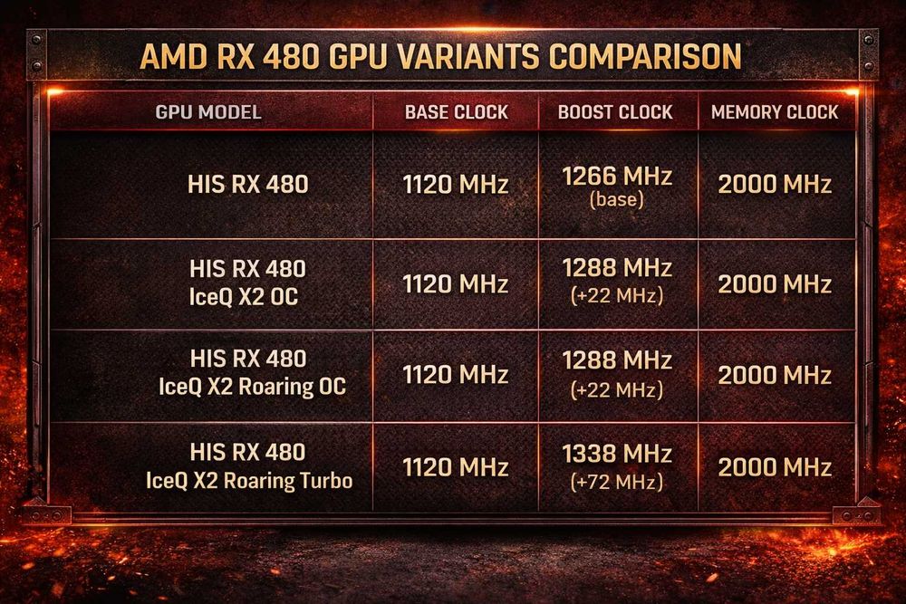 Видеокарта AMD RX 480 8GB (HIS IceQ X2 Roaring Turbo )