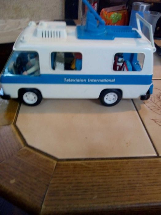 Модел на бус Плеймобил с фигурки и други части