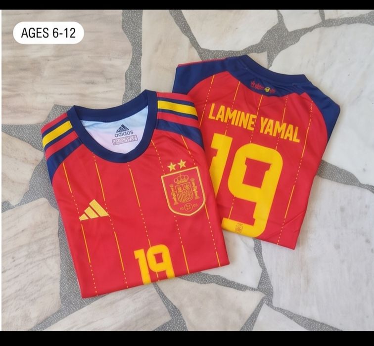 LAMINE YAMAL 19 детско юношески футболни екипи SPAIN  НОВО 2026-27 година