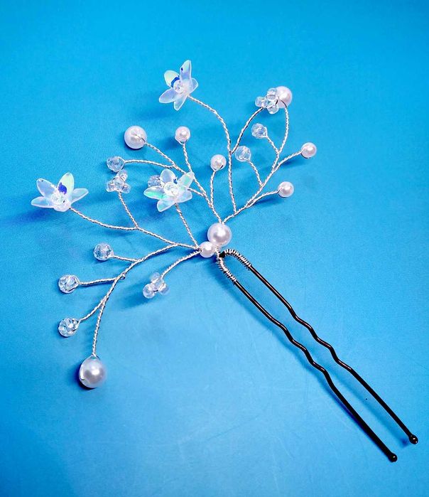 Булчинска украса за коса/ Сватбени аксесоари/ Бижута за коса
