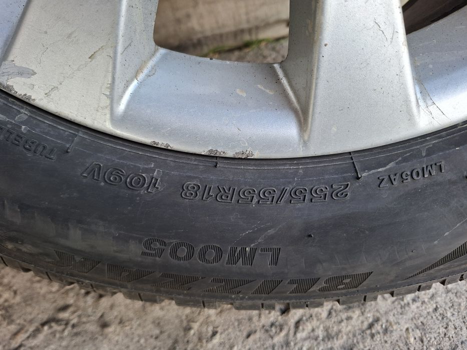 Гуми с джанти за мерцедес мл166 зимни.