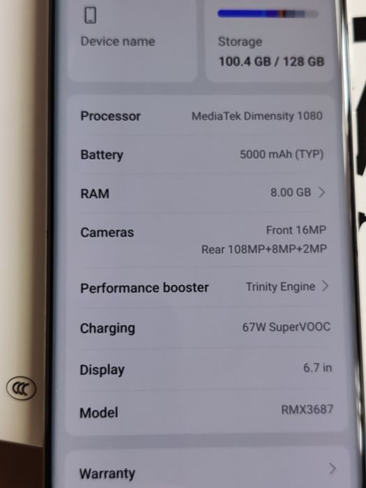 Realme 10 Pro Plus 128 GB