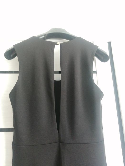 Длинное черное платье вечернее с разрезом