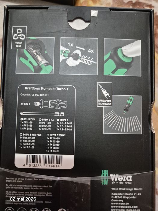 Wera  kk turbo 1