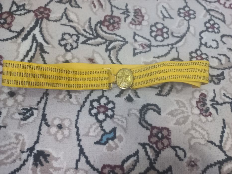 Военный.  Ремень парадный