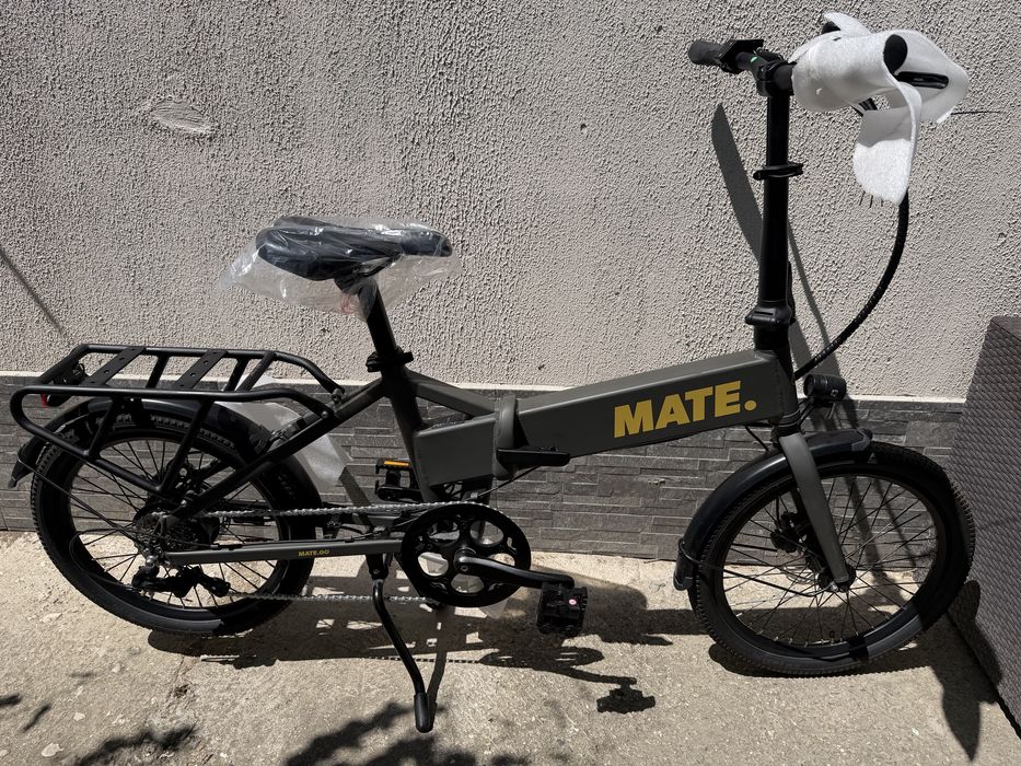 MATE GO+ – Чисто ново сгъваемо,електрическо колело | 250W | 80 KM