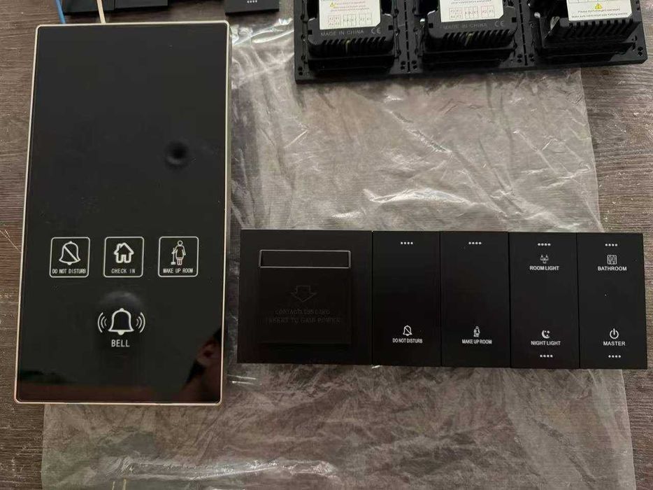 Электрика гостиницы. Выключатели, розетки высшего качества.