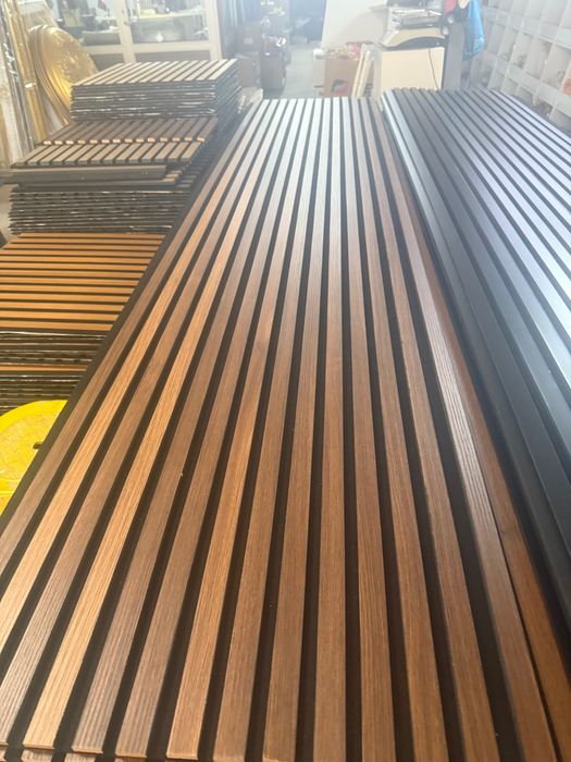 Акустичен Стенен Панел | Материал: MDF | Цвят: Орех и други цветове