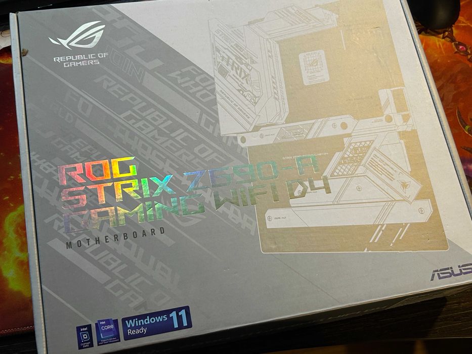 Дъно и процесор Rog Strix Z690-A Gaming WiFi D4 + i9 12900kf dont work